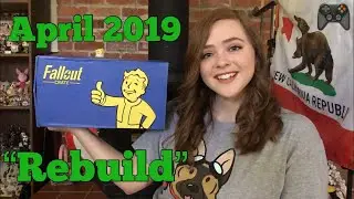 Fallout Loot Crate Unboxing April 2019 - Rebuild