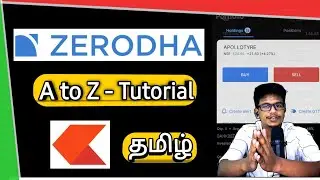 Zerodha App Full Tutorial in Tamil | A to Z all information's | How to use Zerodha Kite app in tamil