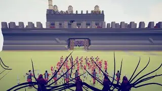 SPOOKY SIEGE AGAINST VIKINGS | Totally Accuate Battle Simulator