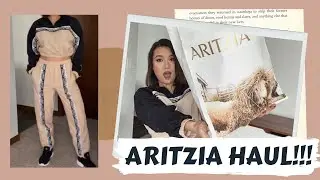 Aritzia HAUL. TNA. THE SUPER PUFF. ADIDAS. try on!