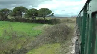 TOSCANA - TRENO NATURA  A VAPORE IN VAL D'ORCIA Nature and steam train - HD