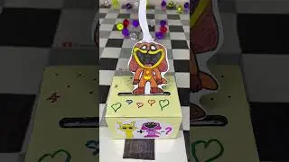 DIY SPRUNKI vs Dog Day soundbox💛 Cardboard game  #youtubeshorts #sprunki #dogday