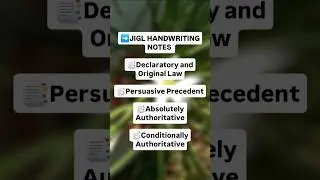 JIGL HANDWRITING NOTES | CS EXECUTIVE | #csexecutivenotes #csstudents