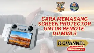 Tips Lindungi Layar Remote DJI Mini 3 | Pasang Screen Protector Sendiri