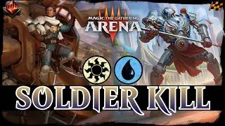 SOLDIERS ATTACK! | MTG Arena - Soldier Swarm 0 COST Azorius Combo AETHERDRIFT Standard Deck