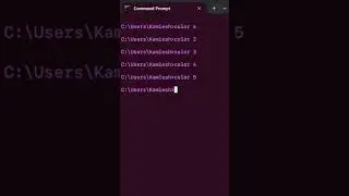 How to change color of text in Command Prompt .🔥 #coding  #cmd