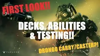 Drongo First Look!! Decks, Abilities, Strategies & MORE!! v42.3 Paragon Guide