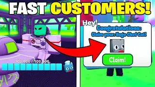 How To Serve 100,000 Customers FAST In My Restaurant For HUGE Chef Cat! (Best Layout)