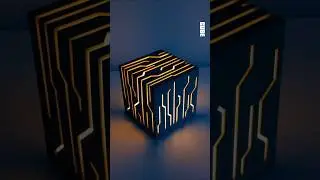 3D Printed Cube Lamp
