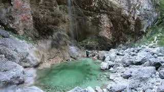 Canyoning - Fratarica, vodop&aacute;d