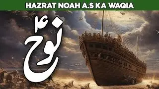 The Story of Prophet Noah (AS) | The Great Flood | Qaum e Nuh Full Islamic History Documentary