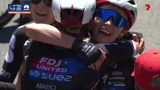 Women's Tour Down Under 2026 - Stage 1 Highlights : Ally Wollaston head and shoulders above the rest