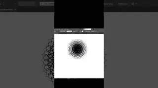 Satisfying Circular Pattern Design 😍 | Illustrator Magic #adobeillustrator #graphicdesigners #shorts