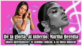 de la gloria al infierno Martha Heredia ahora como merenguera detalles #merenguedelos80s #merengue