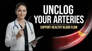 6 Vitamins To UNCLOG Your ARTERIES Before Surgery Becomes Necessary