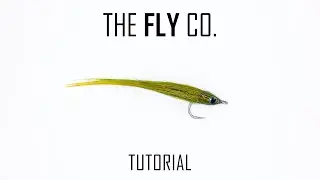 Fly tying &bull; Olive Flatwing &bull; Tutorial, Streamer, Baitfish, Fly tying materials.