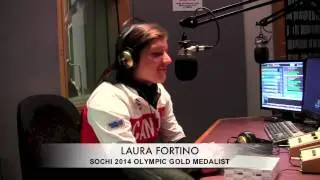 Olympic Gold Medalist Laura Fortino visits Y108