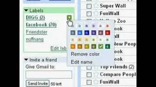 Organize Gmail with Color Label