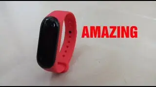 Mi band 3 red colour strap unboxing