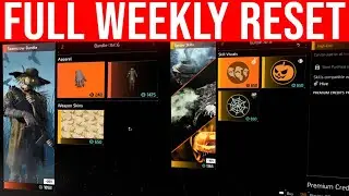 Еженедельный сброс Division 2. Событие Хэллоуина 21 октября (продавцы, магазин, мероприятия и про...