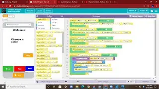 How to code a simple app in Code.org