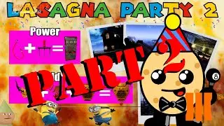 Garfield Can't Defeat Glitches: Lasagna Party 2 part 2 - Cod Black Ops 3 Custom Map