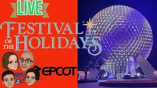 Watch Live: Festival of the Holidays Part 1 | Disney World 2021