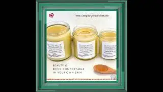 Butter Me Up Organics Healing Body Cream Ad ( Georgie Piper Sunshine )
