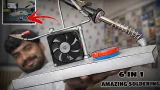 6 in 1 Best soldering iron stand DIY 🤯 घर पर बनाये 		@VaibhavTalawade-b2f8r # experiment 
