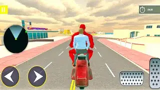 Super Hero Bike Taxi Simulator : Bike Driving Games | Bike Game | #Bike Racing Game