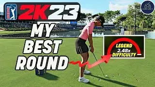 INSANE LEGEND Challenge in PGA TOUR 2K23 - My Best Round Ever!