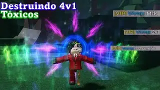 Destruindo team - The Strongest Battlegrounds