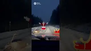 POV: We Just Crashed Into Santa Claus?! (Holiday FAIL)
