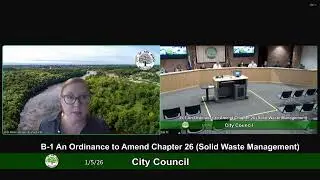 Ann Arbor City Council 1/5/26