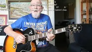 Guitar: Ghost of Cashen's Gap (The) (Including lyrics and chords)