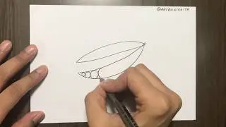 How to draw Peas easy step by step | A to Z of drawing