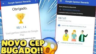 !!!o melhor cep para Google opinion rewards