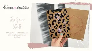 Impfpasshülle nähen aus SnapPap // mit gratis Plotterdatei für den großen und kleinen Impfpass