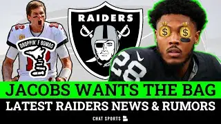 Raiders Rumors: Josh Jacobs Franchise Tag Explained, Tom Brady News + Renfrow & Waller Trade Rumors