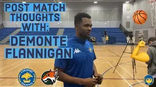 Demonte Flannigan Post Match Thoughts vs Plymouth Raiders
