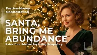 Christmas Money Manifestation Music to Attract Wealth & Joy 🎁 Santa, Bring Me Abundance