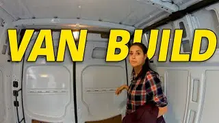 Choosing & Converting our Van | Floor Insulation, Window Install |  Vanlife Camper Conversion 🚐🛠️