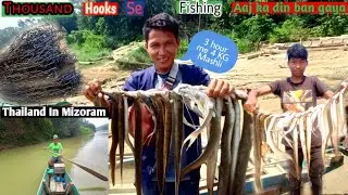 Most Unique Fishing  | Catching Fish The Chakma Tribe Near Bangladesh Border | Village Life Vlog |