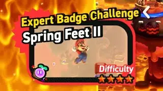 Spring Feet 2 100% All Coins and Wonder Seeds Super Mario Bros Wonder