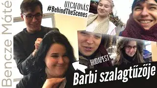 Barbi szalagtűzője #UtcaFonás | Egy nap velem VLOG #4 | Bencze Máté