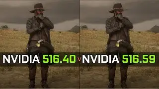 Nvidia Drivers (516.40 vs 516.59) Test in 5 Games RTX 3060Ti - Comparison Test