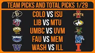 College Basketball Picks & Predictions Today 1/29/26 | NCAAB Picks Today