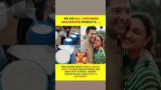 MP Raghav Chadha raised the serious issue of food adulteration in Parliament, drawing attention ⚠️