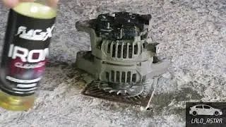 Probando el descontaminante f&eacute;rrico de FullCarX Iron Cleaner