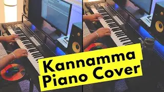 Kannamma Piano Cover ❤🎧 - Kaala - Santhosh Narayanan - Rajinikanth